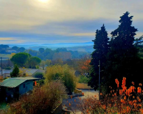 Rue Basse - village house overlooking the Pyrenees